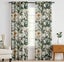 Vargottam Cotton Rod Pocket/Back Tab Curtains, Light Filtering Drapes - Set of 2 Carousel 1