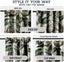 Vargottam Cotton Rod Pocket/Back Tab Curtains, Light Filtering Drapes - Set of 2 Carousel 3