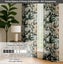 Vargottam Cotton Rod Pocket/Back Tab Curtains, Light Filtering Drapes - Set of 2 Carousel 6