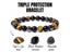Natural Black Obsidian Hematite Tiger Eye Beads Bracelets For Magnetic Health Carousel 3