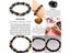 Natural Black Obsidian Hematite Tiger Eye Beads Bracelets For Magnetic Health Carousel 6