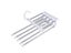 5 In 1 Magic Trouser Rack Hangers Stainless Steel Folding Pant Rack Tie Hanger Carousel 7