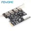 1 Set 4 Port PCI-E To USB 3.0 HUB Adapter 5 Gbps Speed For Desktop Carousel 4