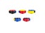 5 Pack Quick-Set Cymbal Mate Drum Accessories Kit Push-on Design Lightweight Carousel 6