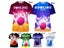 New Men Women Summer Bowling 3D Printing T-Shirt Casual Short Sleeve Fashion Carousel 3