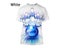 New Men Women Summer Bowling 3D Printing T-Shirt Casual Short Sleeve Fashion Carousel 4
