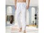 New Men's Cotton Linen Pants Male Summer Autumn Breathable Solid Color Linen Carousel 6