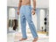 New Men's Cotton Linen Pants Male Summer Autumn Breathable Solid Color Linen Carousel 8
