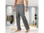 New Men's Cotton Linen Pants Male Summer Autumn Breathable Solid Color Linen Carousel 9