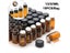 10PC Empty Amber Glass Essential Oil Bottle Laboratory Glass Perfume Bottle Oil Carousel 1