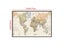 The World Map 75*50cm With Details Vintage Canvas Painting Art Poster School Carousel 4