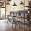 Black Pendant Light Industrial Fixtures Metal Hanging Ceiling Light Carousel 4