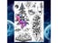 YURAN Ankle Flora Cherry Lavender Flash Fake Waterproof Tattoos Temporary Women Carousel 6