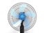 Three/Five Leaves Household Fan Blade With Nut Cover Fan Blades For Standing Carousel 4