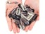 10Pcs Clips 9-Teeth Snap-Comb Wig Clips With Rubber For Hair Extension Wigs Carousel 3