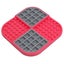 Red Slomo Dog Cat Slow Treat Dog Feeding Dispensing Mat Boredom Breaker Carousel 5