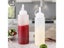 4Pcs Squeeze Squirt Condiment Bottles Salad Sauce Dispenser Ketchup Cruet 240ml Carousel 4