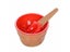 New 1Set Kids Ice Cream Bowl Spoon Set Durable Children Gifts Lovely Dessert Carousel 5