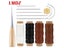 LMDZ Leather Sewing Kit With Waxed Thread Leather Needle Sewing Awl Thimble Carousel 8