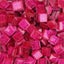 100pcs Glitter Shiny Glass Mosaic Tiles 1cm Square 0.4cm Thickness DIY Crafts Carousel 1