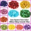 100pcs Glitter Shiny Glass Mosaic Tiles 1cm Square 0.4cm Thickness DIY Crafts Carousel 3