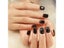 DIY Nail Salon Goods 24 Pcs Black Short False Nails Full Tips Carousel 3