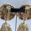 Huge 1980s Vintage Designer Signed 'CRAFT' (USA) Statement Earrings Carousel 9