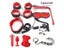 Sex Handcuffs Nipple Clamps Whip Mouth Gag Sex Mask Anal Plug Vibrator BDSM Carousel 2