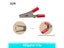 Insulated Crocodile Clip Plastic Handle Cable Lead Test Charging Clamp Metal Carousel 7