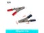 Insulated Crocodile Clip Plastic Handle Cable Lead Test Charging Clamp Metal Carousel 8