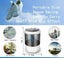Portable Camping Washing Machine Black 3L Carousel 8