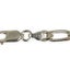 SALE | NZ Sterling Silver 3-1 Figaro Chain Length 60cm. R # 629 Carousel 3