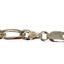 SALE | NZ Sterling Silver 3-1 Figaro Chain Length 60cm. R # 629 Carousel 4