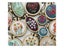 10Pcs Wooden Mini Embroidery Hoop Ring Round Pendant Cross Stitch Frame Kit For Carousel 6