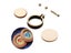 10Pcs Wooden Mini Embroidery Hoop Ring Round Pendant Cross Stitch Frame Kit For Carousel 8