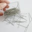 300Pcs/35mm Stainless Steel Sewing Pins Dressmaker Straight Suture Pins Fine Carousel 5