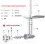 Metal Food Grinder Attachments for KitchenAid Stand Mixers Meat Grinder Sausage Carousel 3