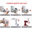 Metal Food Grinder Attachments for KitchenAid Stand Mixers Meat Grinder Sausage Carousel 4