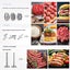 Metal Food Grinder Attachments for KitchenAid Stand Mixers Meat Grinder Sausage Carousel 5