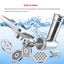 Metal Food Grinder Attachments for KitchenAid Stand Mixers Meat Grinder Sausage Carousel 6