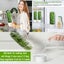 Herb Saver for Refrigerator Herb Storage Container Cilantro Container for Fridge Carousel 9