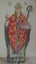 +++ SIGNED ORIGINAL RELIGIOUS " SAINT BLAISE? " PAINTING +++ Carousel 8