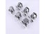 4/8pcs 23mm/25mm/27mm Shower Door Rollers Zinc Alloy Double-Wheel Sliding Carousel 4