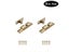 Furniture Door Latch Solid Brass Spring Ball Catch 1-1/2 2 Inch Options With Carousel 1