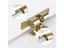 Furniture Door Latch Solid Brass Spring Ball Catch 1-1/2 2 Inch Options With Carousel 7