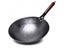 Non-coating Iron Wok Chinese Traditional Handmade Wok For Kitchen Pan Wooden Carousel 3