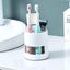 Toothbrush Holder Plastic Toothpaste Holder Stand For Bathroom Vanity Countertop Carousel 1