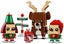 $1 RESERVE LEGO 40353 Brickheadz Reindeer, Elf and Elfie Carousel 3