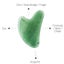 Large Gua Sha Heart, Stone For Face Lifting, Decreasing Puffiness Carousel 2