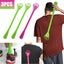 3pcs Shoe Horn Back Scratchers, Plastic Long Handle Back Massagers for Men Carousel 1